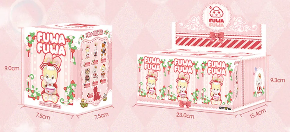 Fuwa Fuwa Tea Party Blind Box Series by 52 Toys