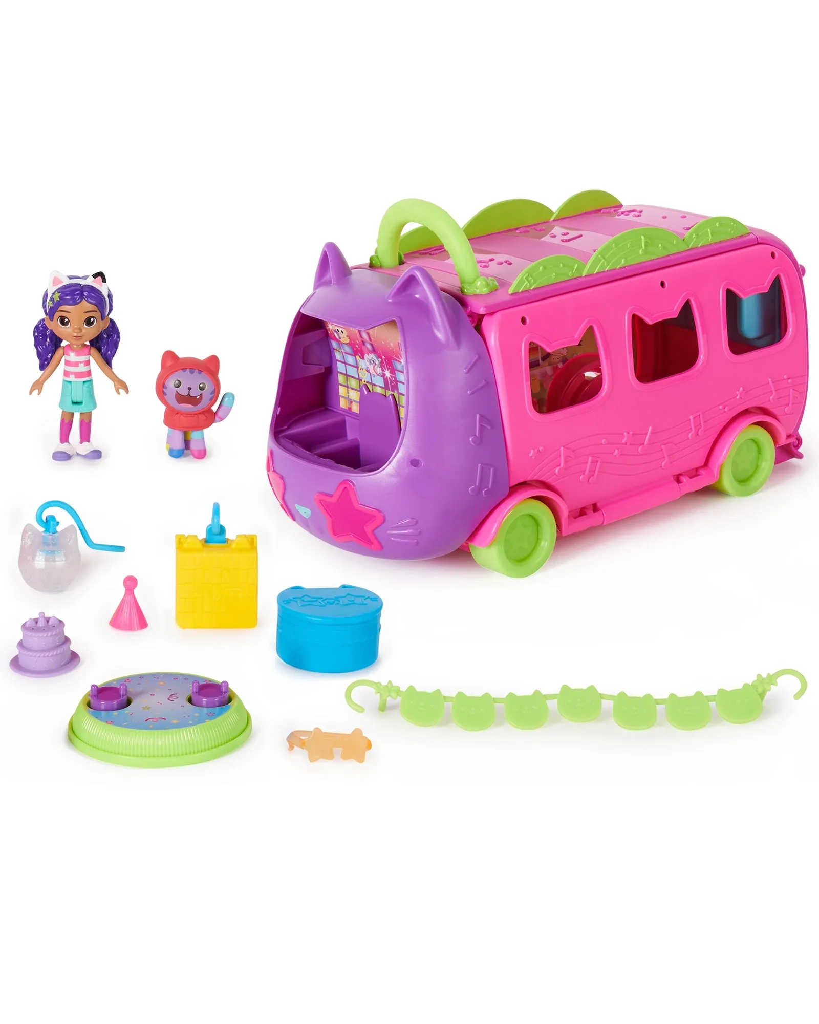 Gabbys Dollhouse Sprinkle Party Bus