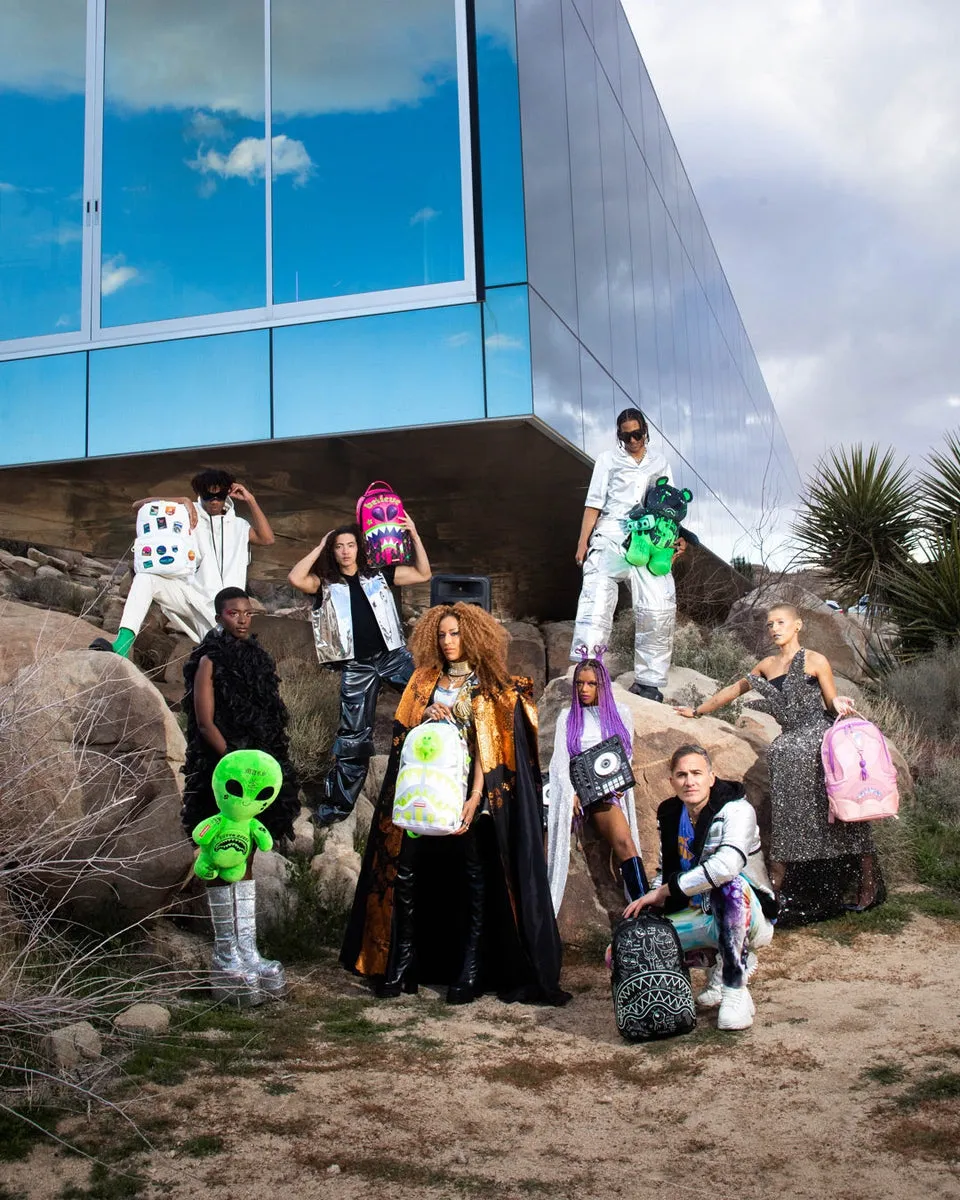 GLOW IN DARK INTERGALACTIC DOODLES DLXS BACKPACK