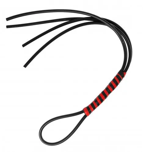 Heavy Duty Silicone Flogger  by Strict Leather