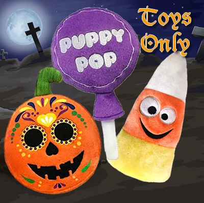 Howlloween Toys Only Dog Box