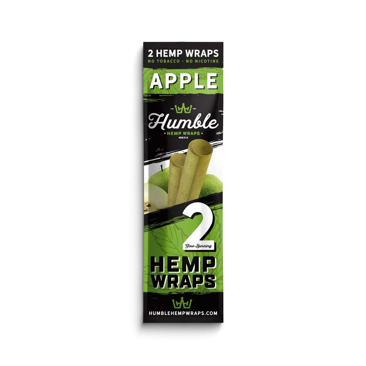 Humble Hemp Wraps - Apple Flavor - 25 Pack