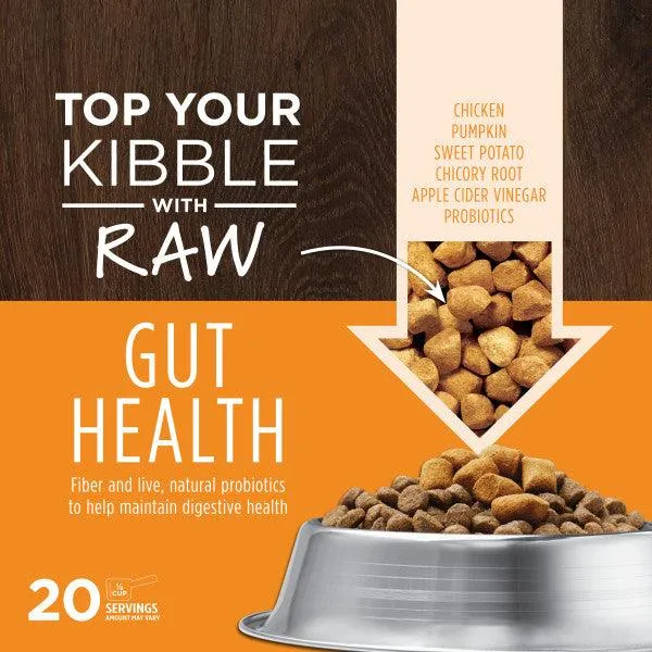Instinct Freeze-Dried Raw Boost Mixers Grain-Free Gut Health Recipe Dog Food Topper