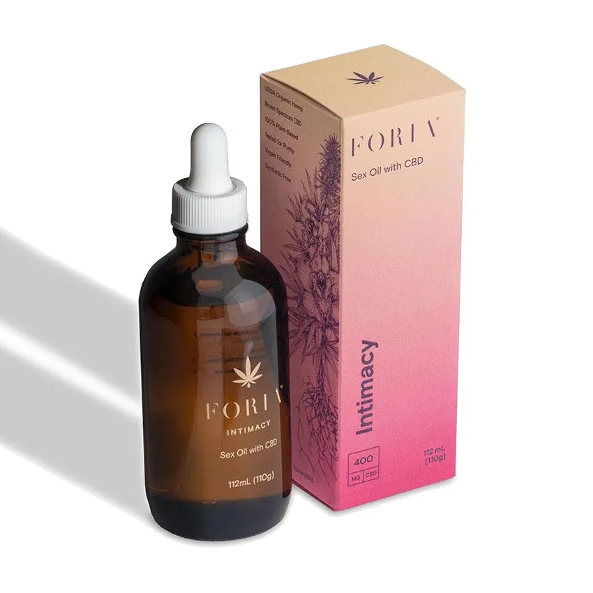 Intimacy Sex Oil With CBD