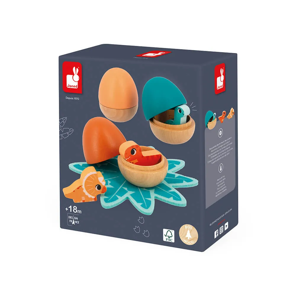 Janod Dinosaur Surprise Eggs