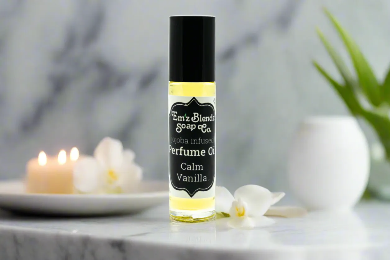 Jojoba Perfume Oil | Calm Vanilla | Long-lasting & Luxurious