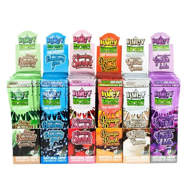 Juicy Jay's TERP Enhanced Hemp Wraps