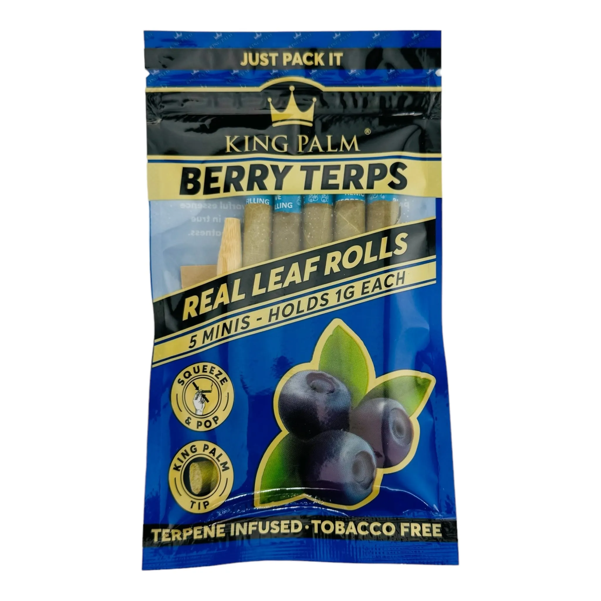 King Palm Berry Terps 5ct Mini Size - 2 Packs