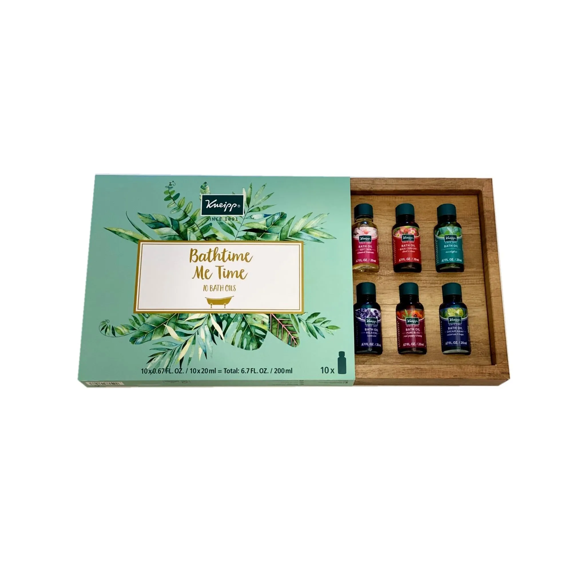 Kneipp Bathtime Me Time Bath Oil Collection, 10pc
