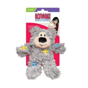 KONG Cat Softies Patchwork Bear