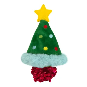 KONG Holiday Crackles Christmas Tree 2024 | Festive Catnip Infused Cat Toy