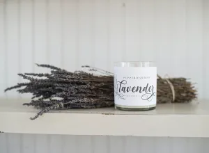 Lavender Candle