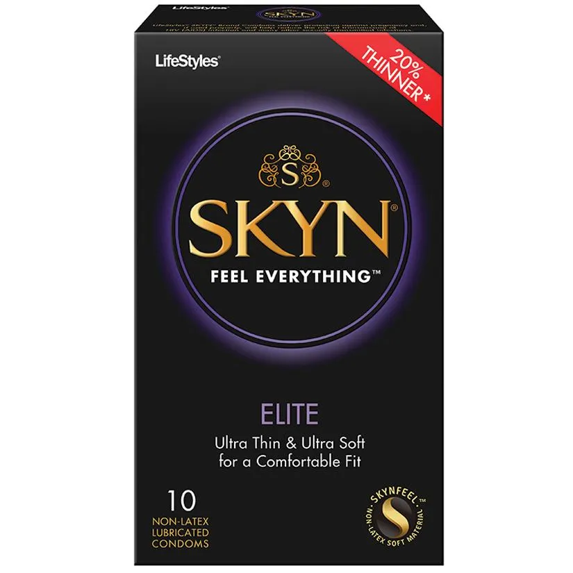 Lifestyles SKYN Elite Non-Latex Condoms 12 Pack