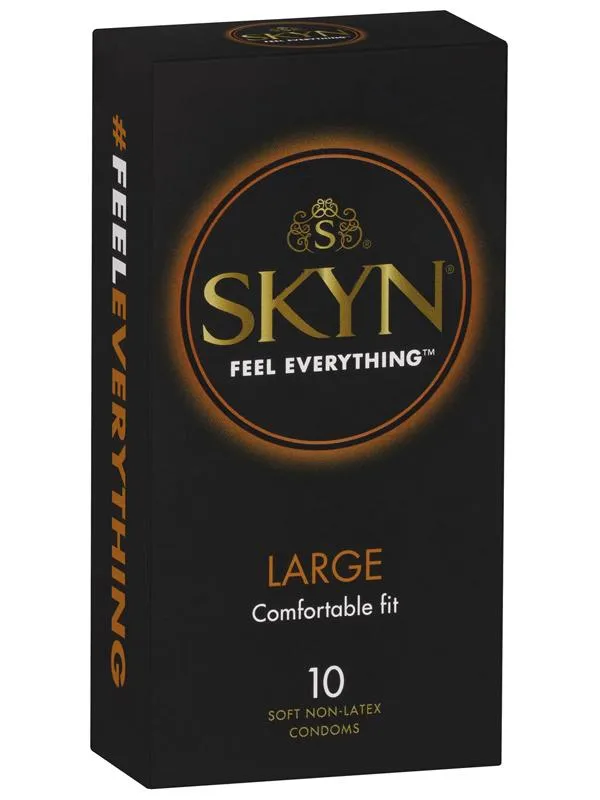 LifeStyles SKYN Large Soft Non-Latex Condoms - 10 Pack