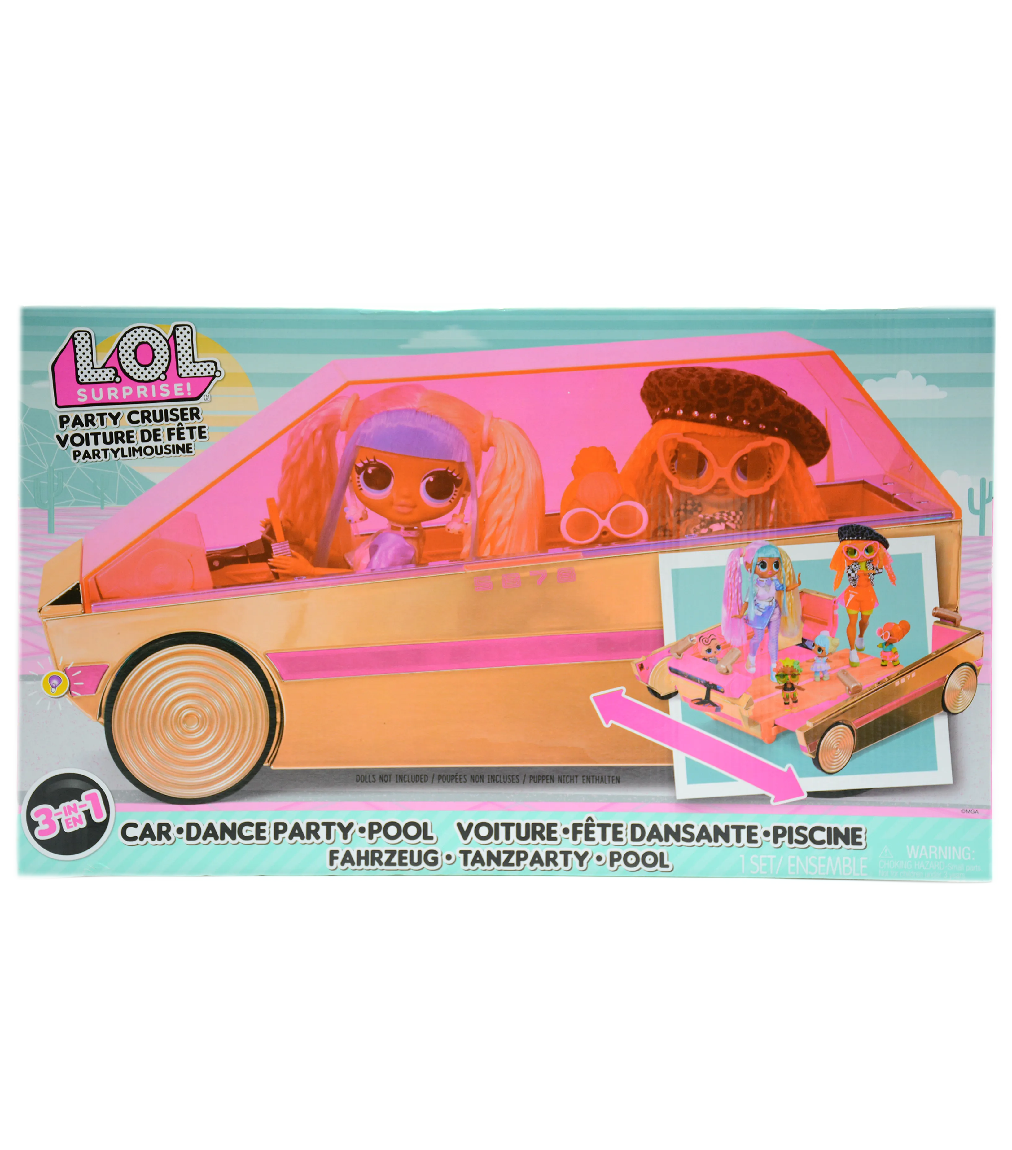 LOL SURPRISE -PARTY CRUISER