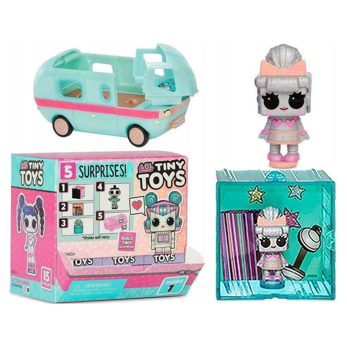L.O.L Surprise Tiny Toys Series 1 With 5 Surprises