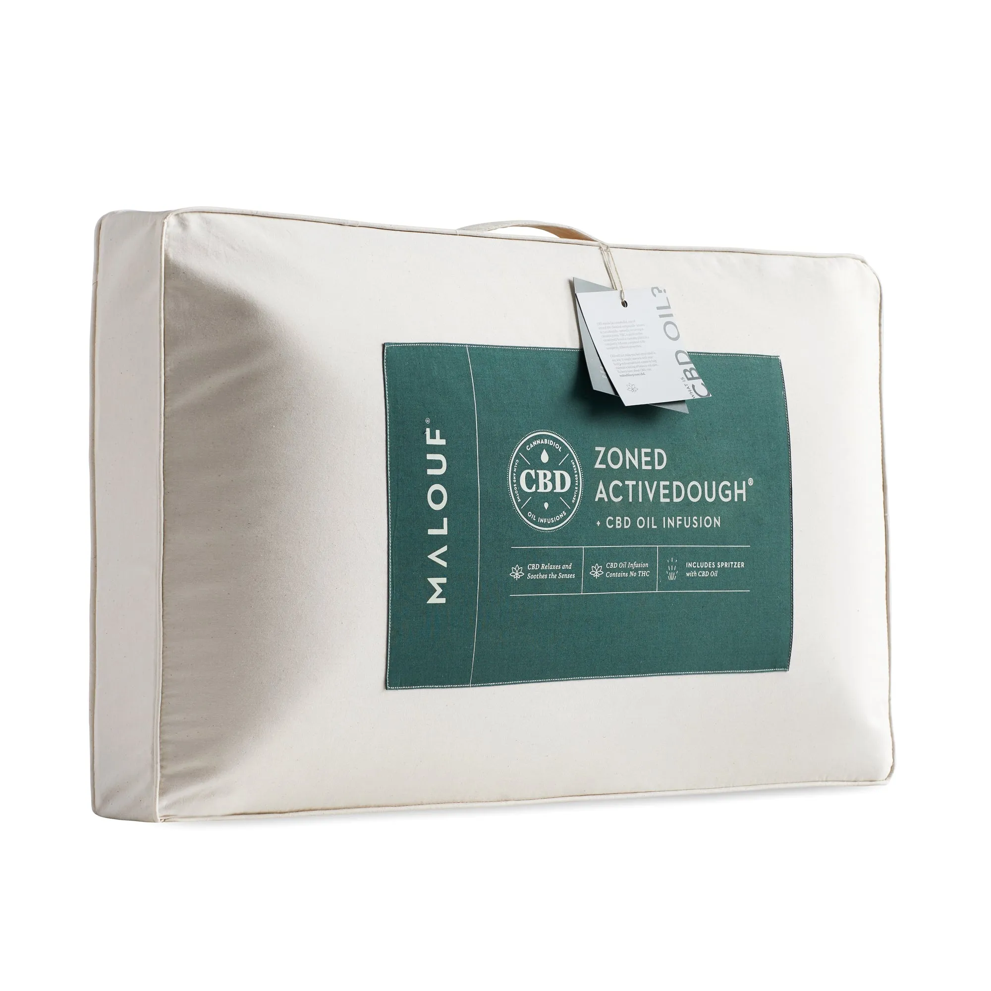 Malouf Zoned ActiveDough™   CBD Oil Pillow