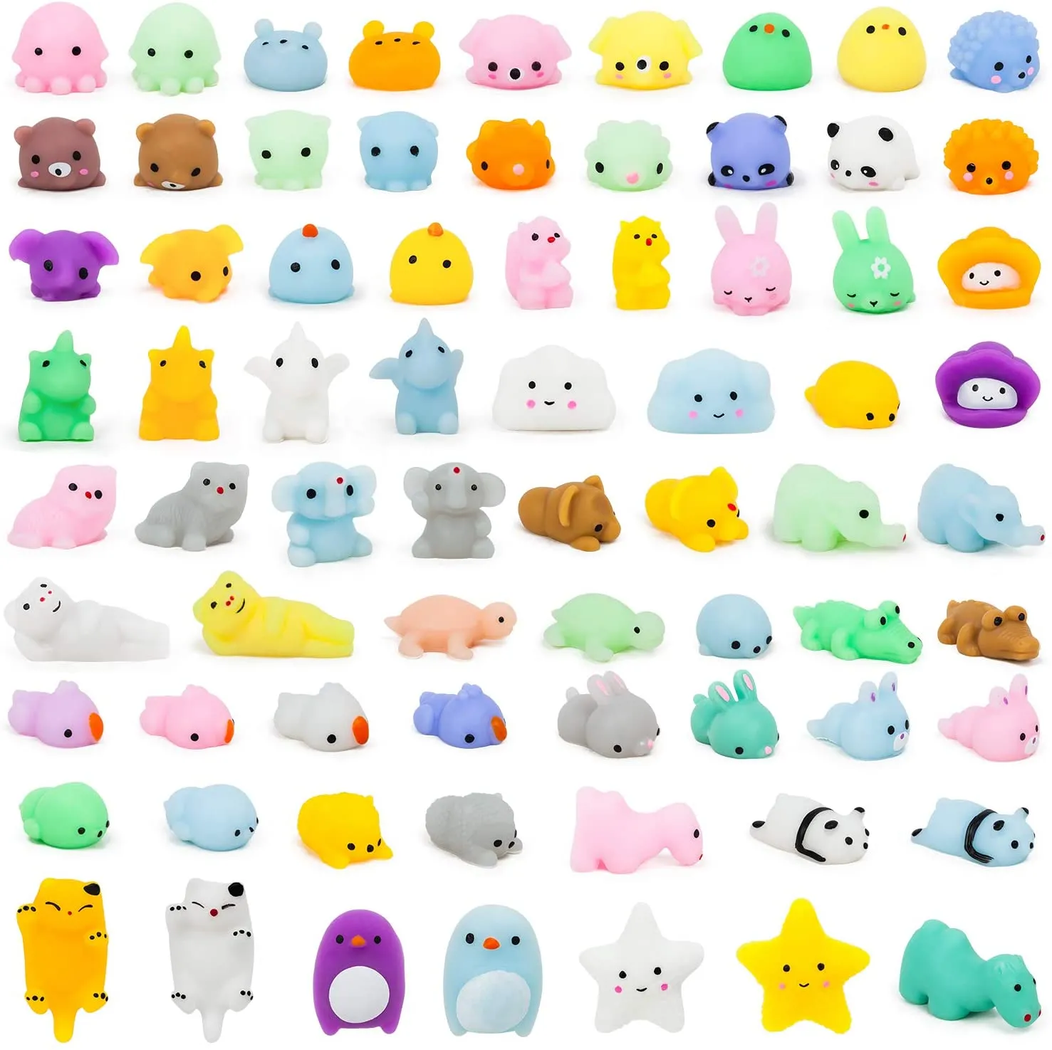 Mochi Squishy Fidget 5 Pack