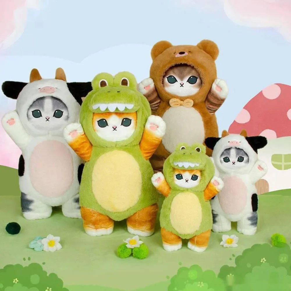 Mofusand Cat Dress Up - Crocodile 30cm Plush by Mofusand
