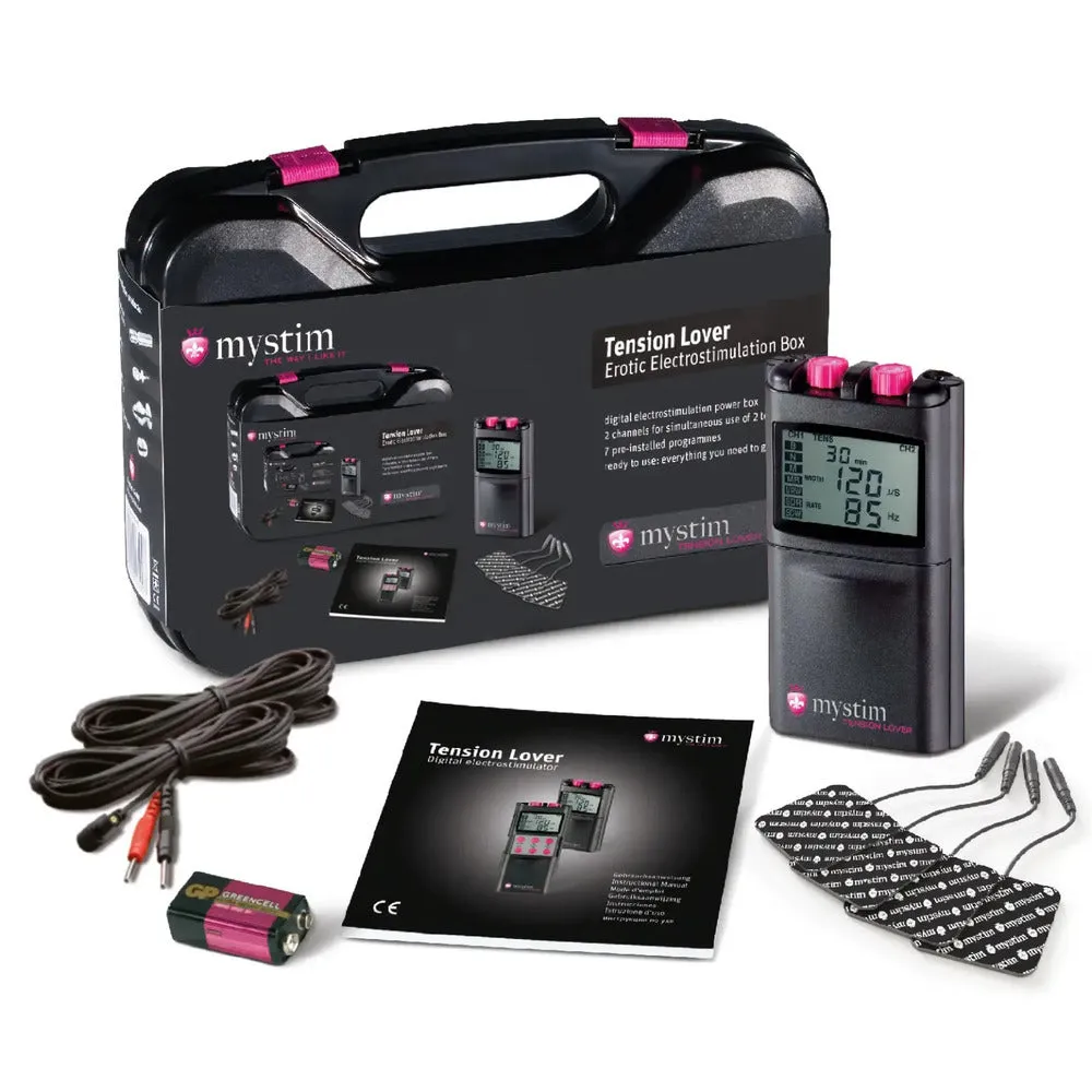 Mystim Tension Lover Erotic Electrostimulation Box