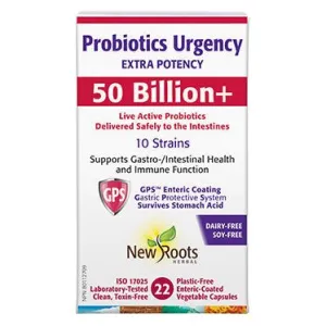 New Roots Probiotics Urgency 50 Billion 