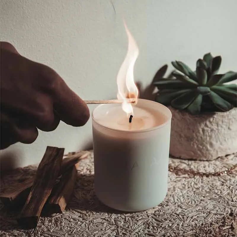 Nunaia Sacred Space Candle