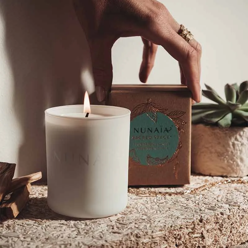 Nunaia Sacred Space Candle