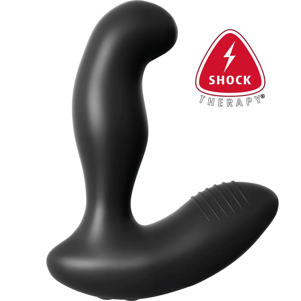 Pipedream Anal Fantasy Rechargeable Elite Electro Stim Prostate Vibe Silicone Anal Vibrator 5.25 inch Black
