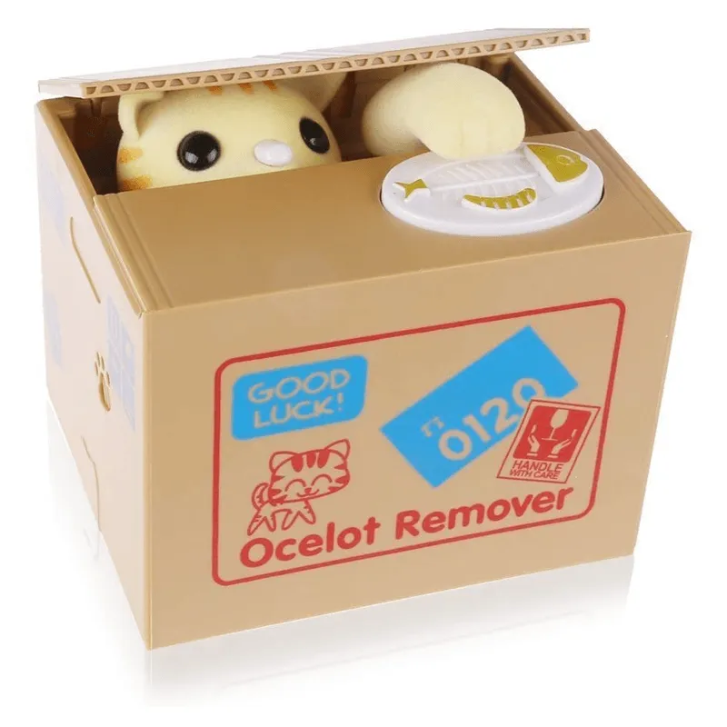 Playful Kids Money Saving Box   C9-1-7 XR008-3 OCELOT REMOVER