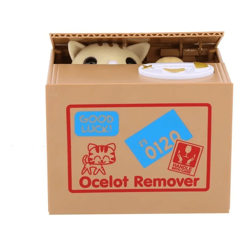 Playful Kids Money Saving Box   C9-1-7 XR008-3 OCELOT REMOVER