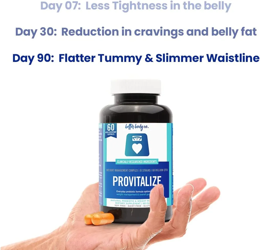 Provitalize - Natural Menopause Probiotics 60 Capsules