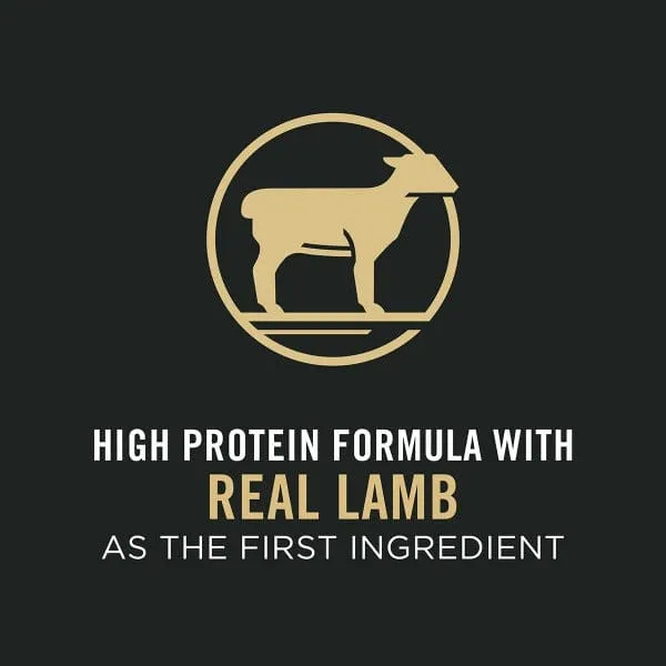 Purina Pro Plan Adult Sensitive Skin & Stomach Lamb & Rice Dry Cat Food, 7lb