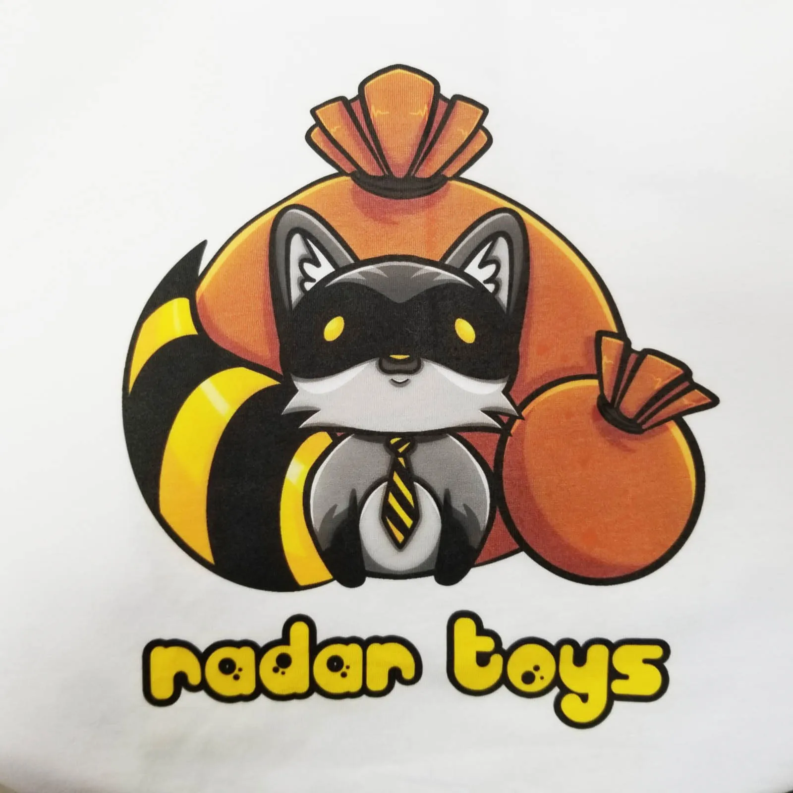 Radar Toys Kawaii Cute Raccoon Tee Shirt Adult Small