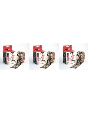 Rocktape Strong Adhesive Kinesiology Tape Patterned Roll - Tattoo x 3