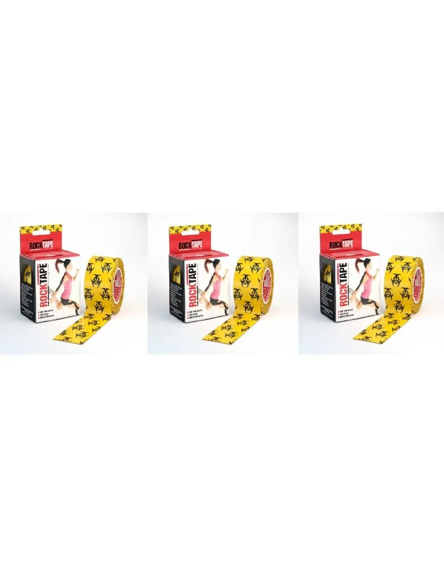 Rocktape Strong Adhesive Kinesiology Tape Patterned Roll - Union Jack x 3