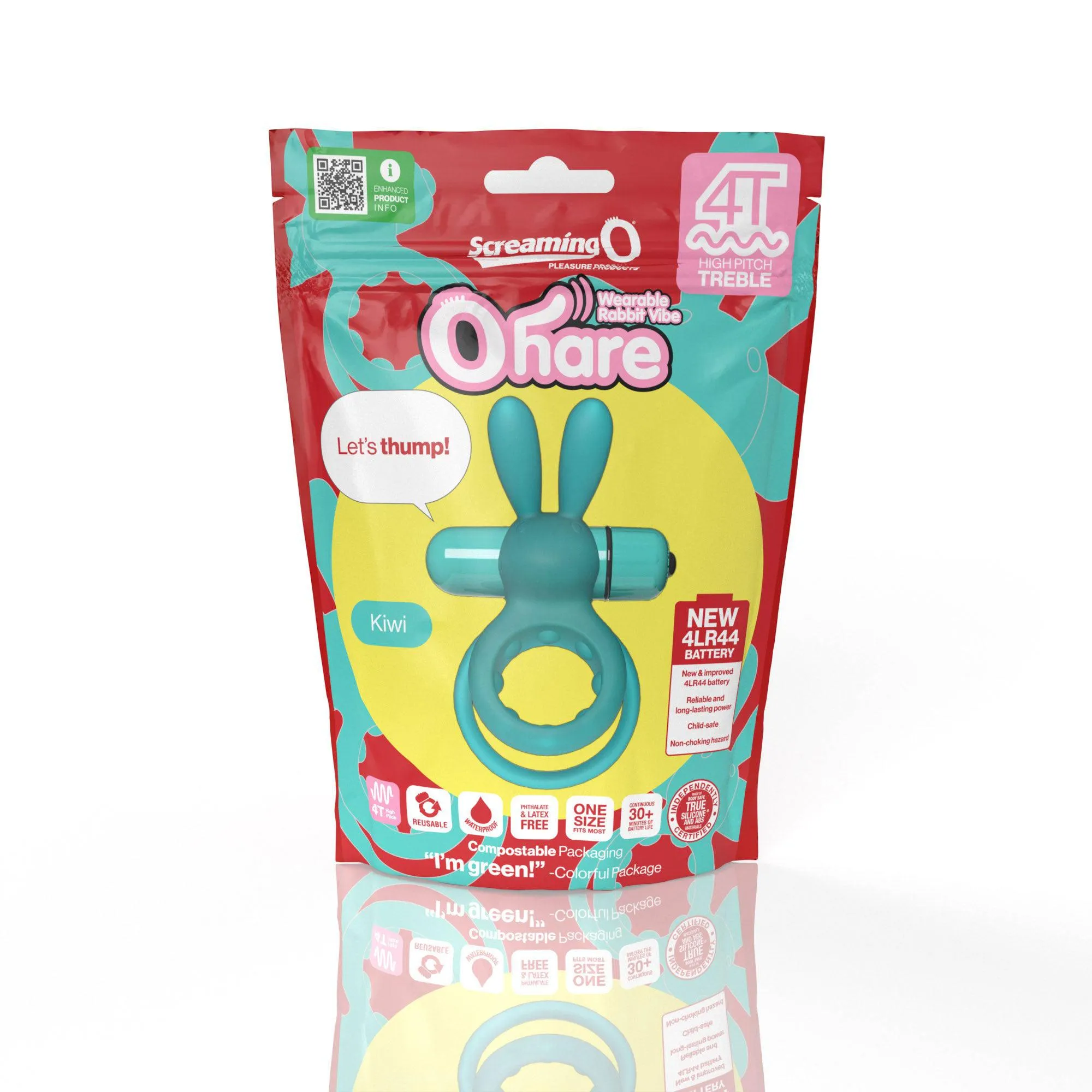 Screaming O 4T - Ohare Wearable Rabbit Vibe - Kiwi
