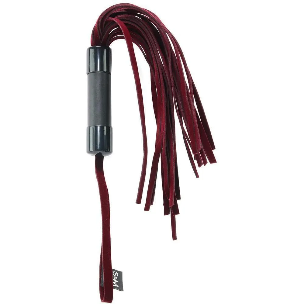 Sex And Mischief Soft Velvety Enchanted Flogger 18.5 Inch for Couples Beginning Role Play