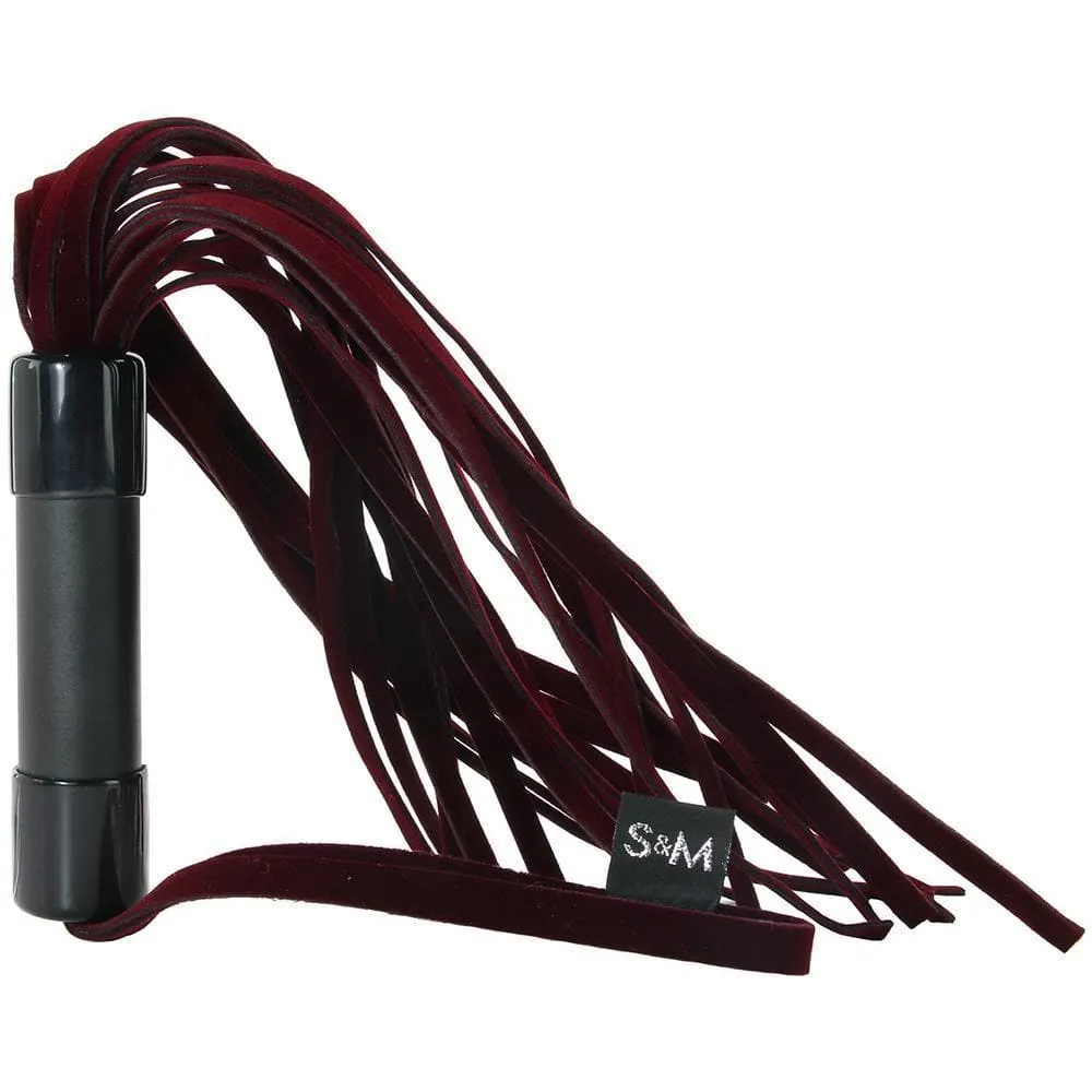 Sex And Mischief Soft Velvety Enchanted Flogger 18.5 Inch for Couples Beginning Role Play