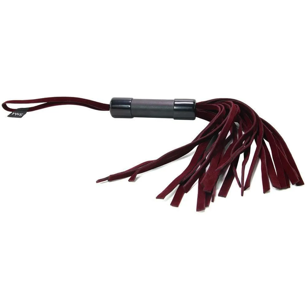 Sex And Mischief Soft Velvety Enchanted Flogger 18.5 Inch for Couples Beginning Role Play