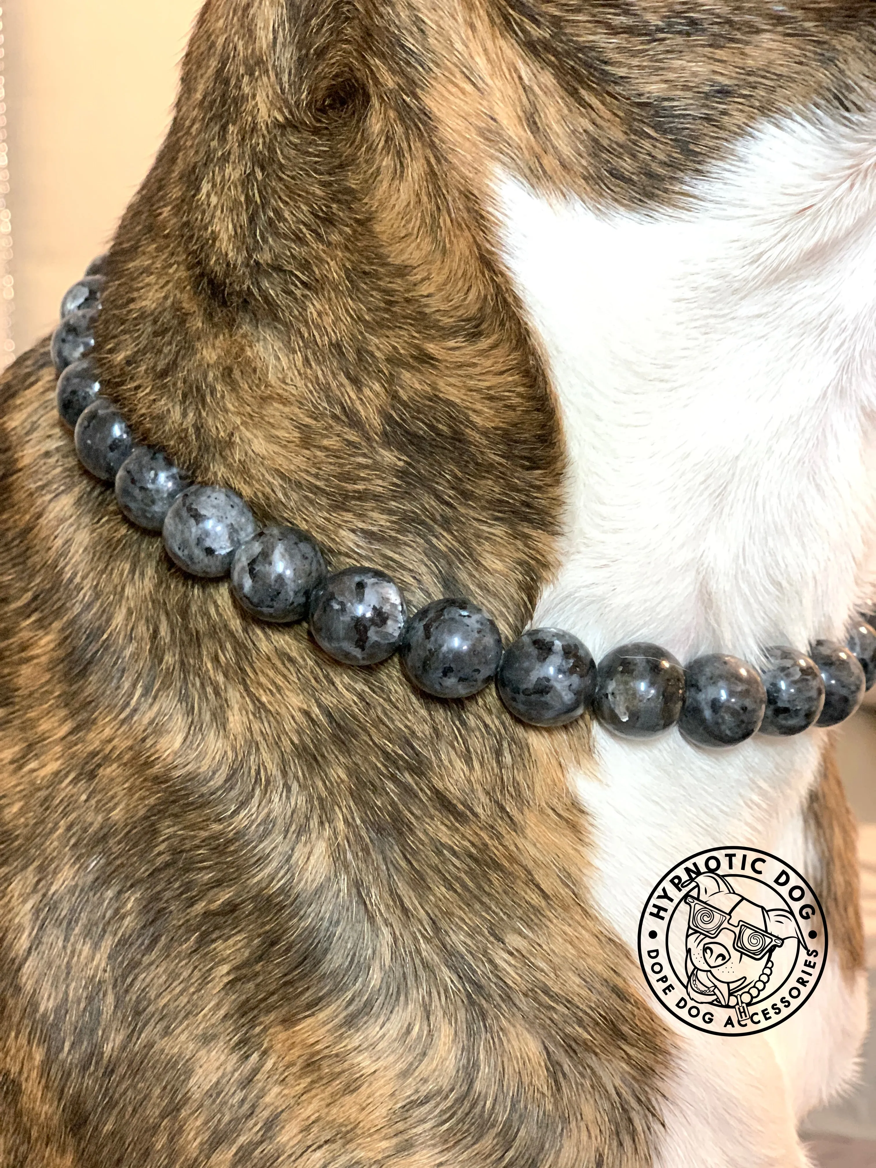 Smoky Labradorite Semi-precious Gem Bead Collar