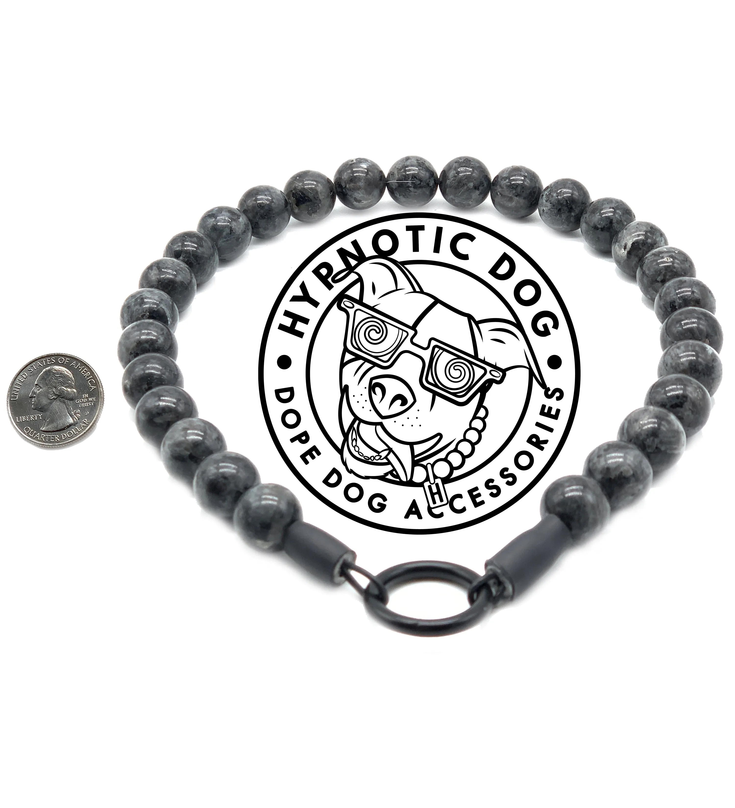 Smoky Labradorite Semi-precious Gem Bead Collar