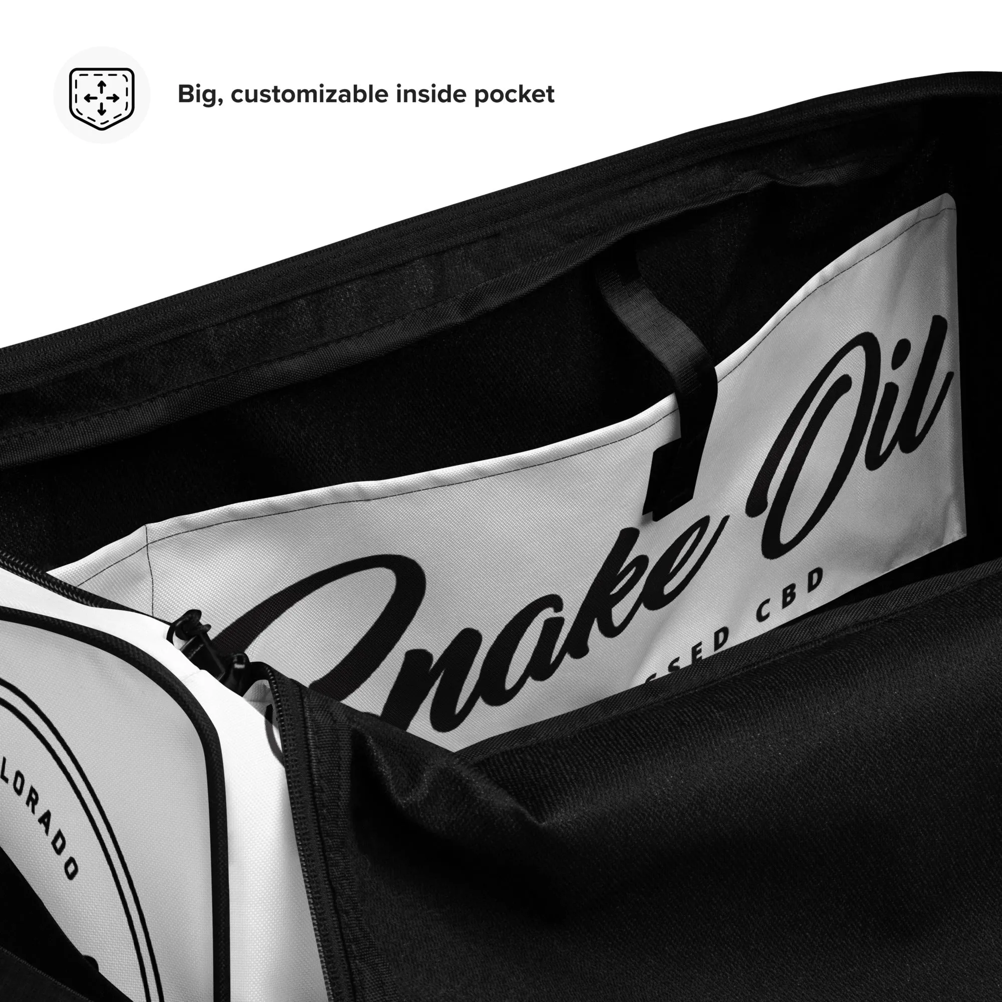 Snake Oil Duffle bag