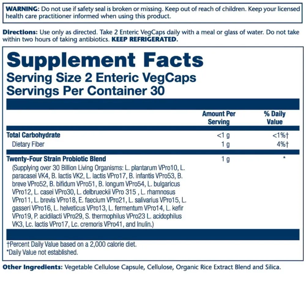 Solaray Super Multidophilus 30 Billion CFU 60ct