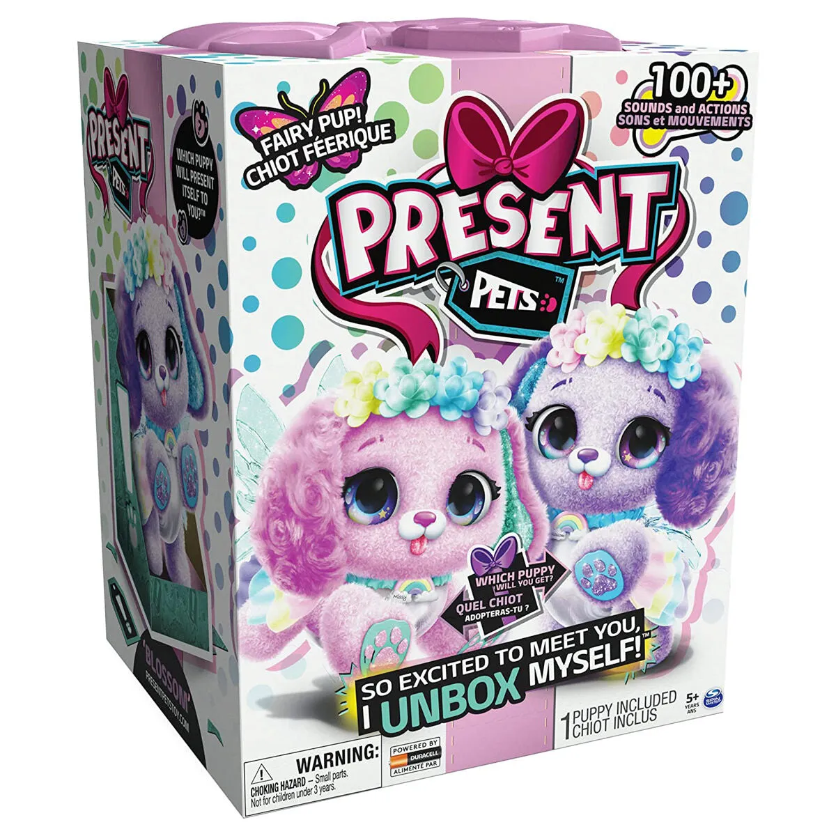 Spin Master Present Pets Fairy Pup Interactive Pet