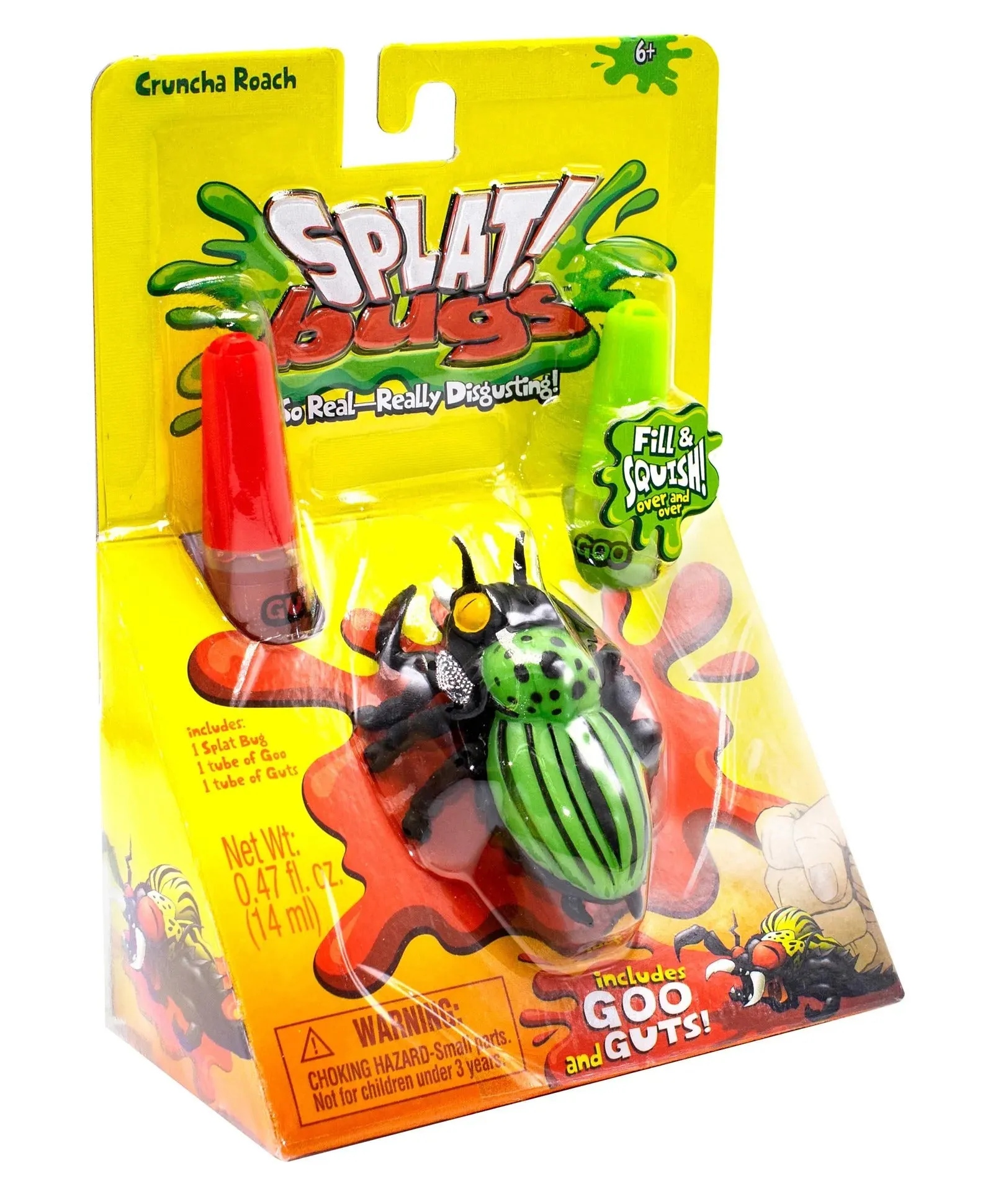 Splat Bug Single Cockroach Pack of 1 - (Assorted Colors)