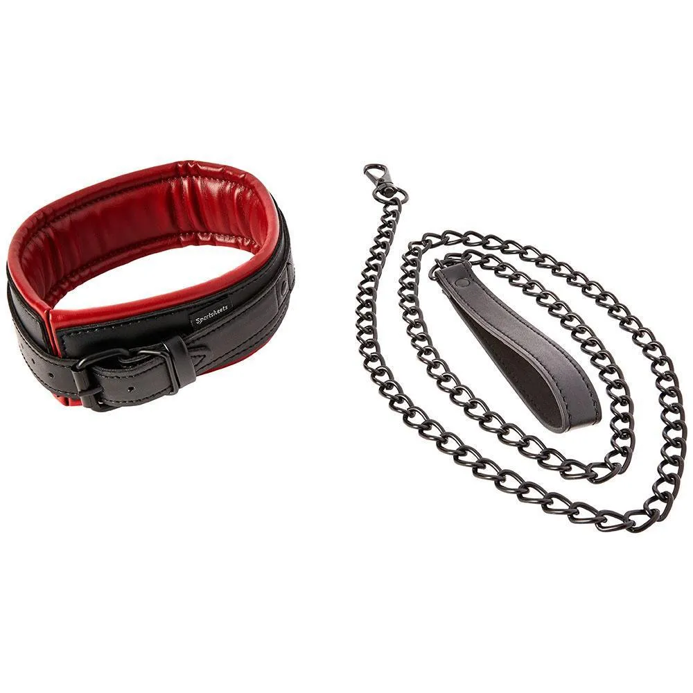 Sportsheets Saffron Leash and Collar