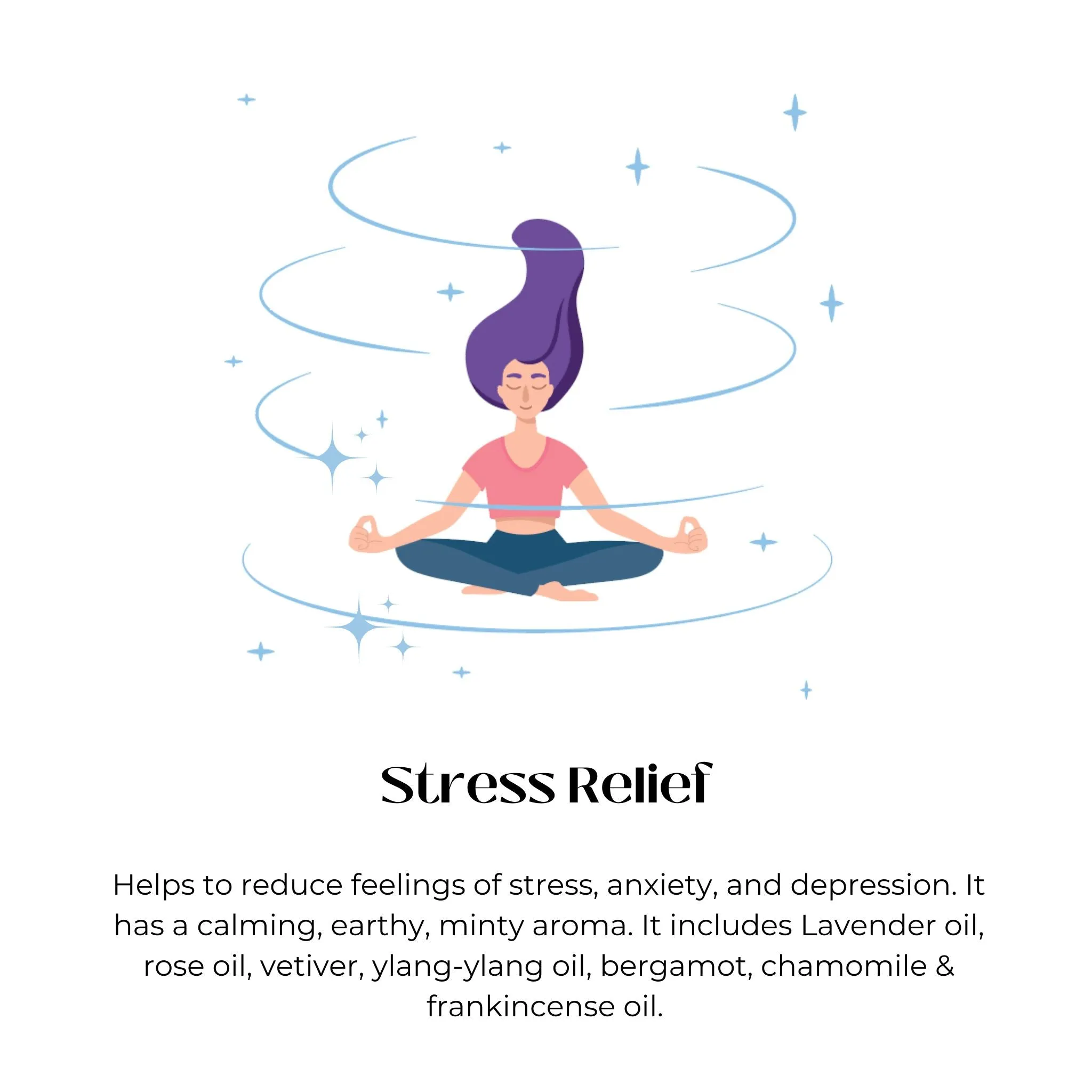 Stress Relief - 100% Essential oil