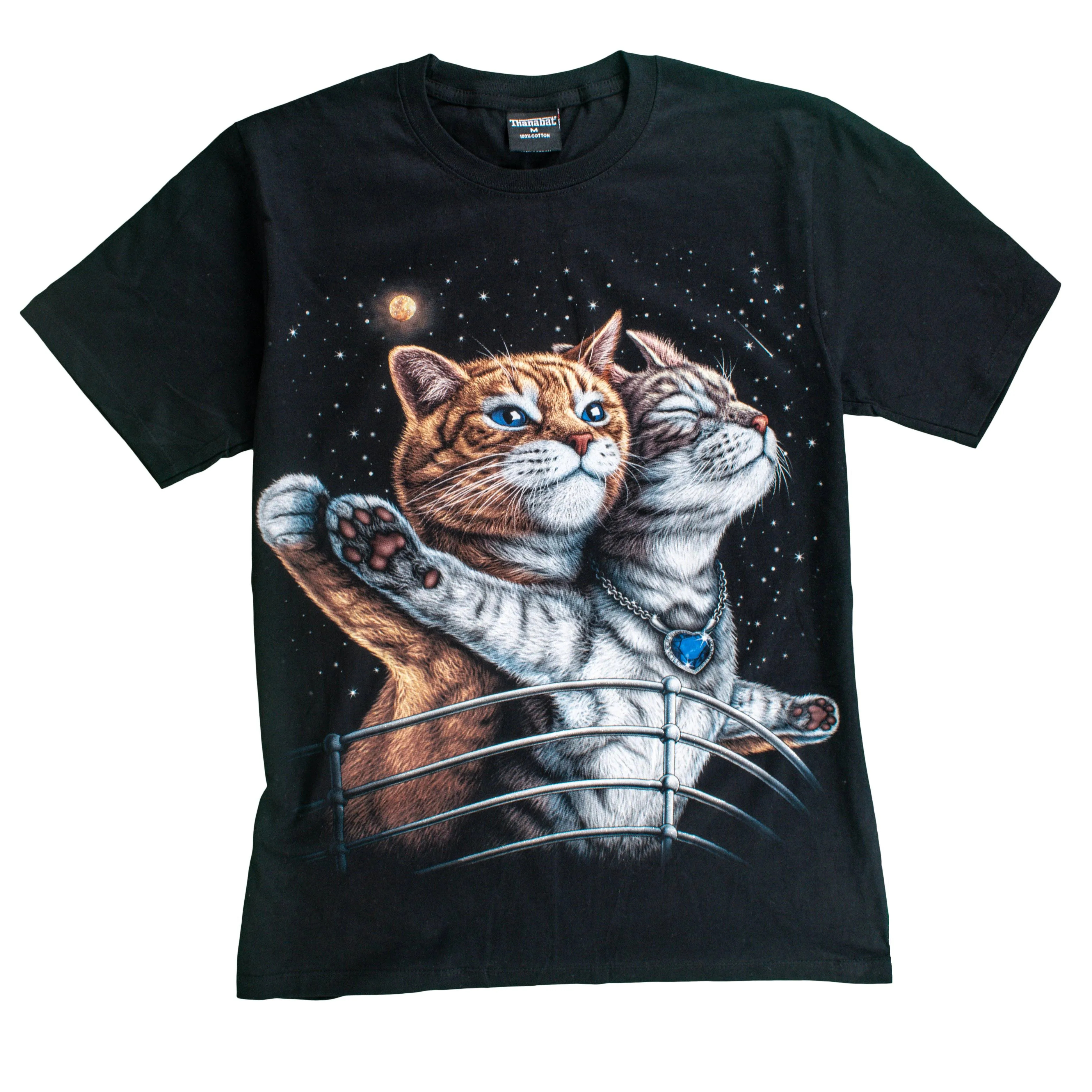 T-shirt 3D GLOW IN DARK HIGH QUALITY animal Printed unisex Tees