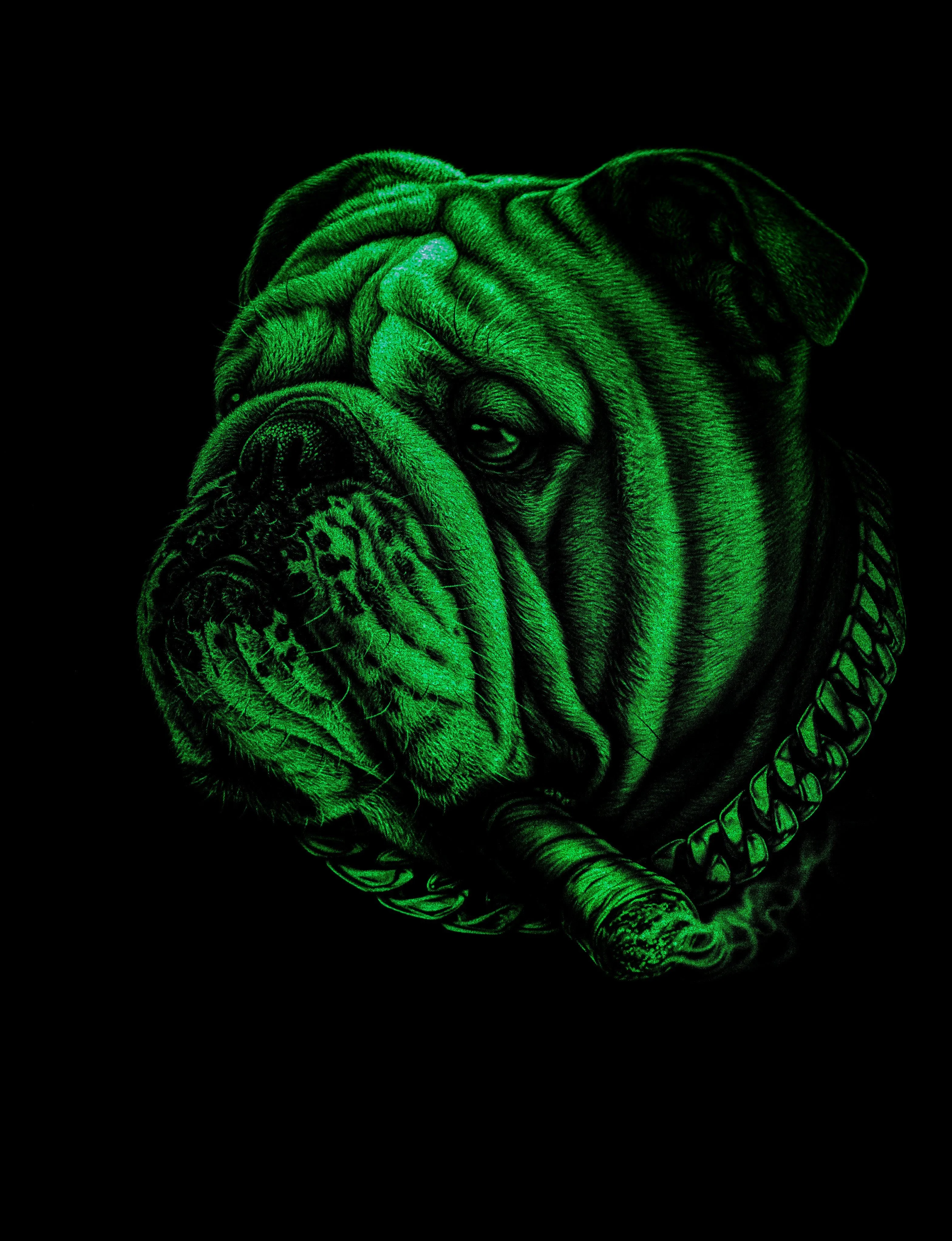 T-shirt 3D GLOW IN DARK HIGH QUALITY animal Printed unisex Tees