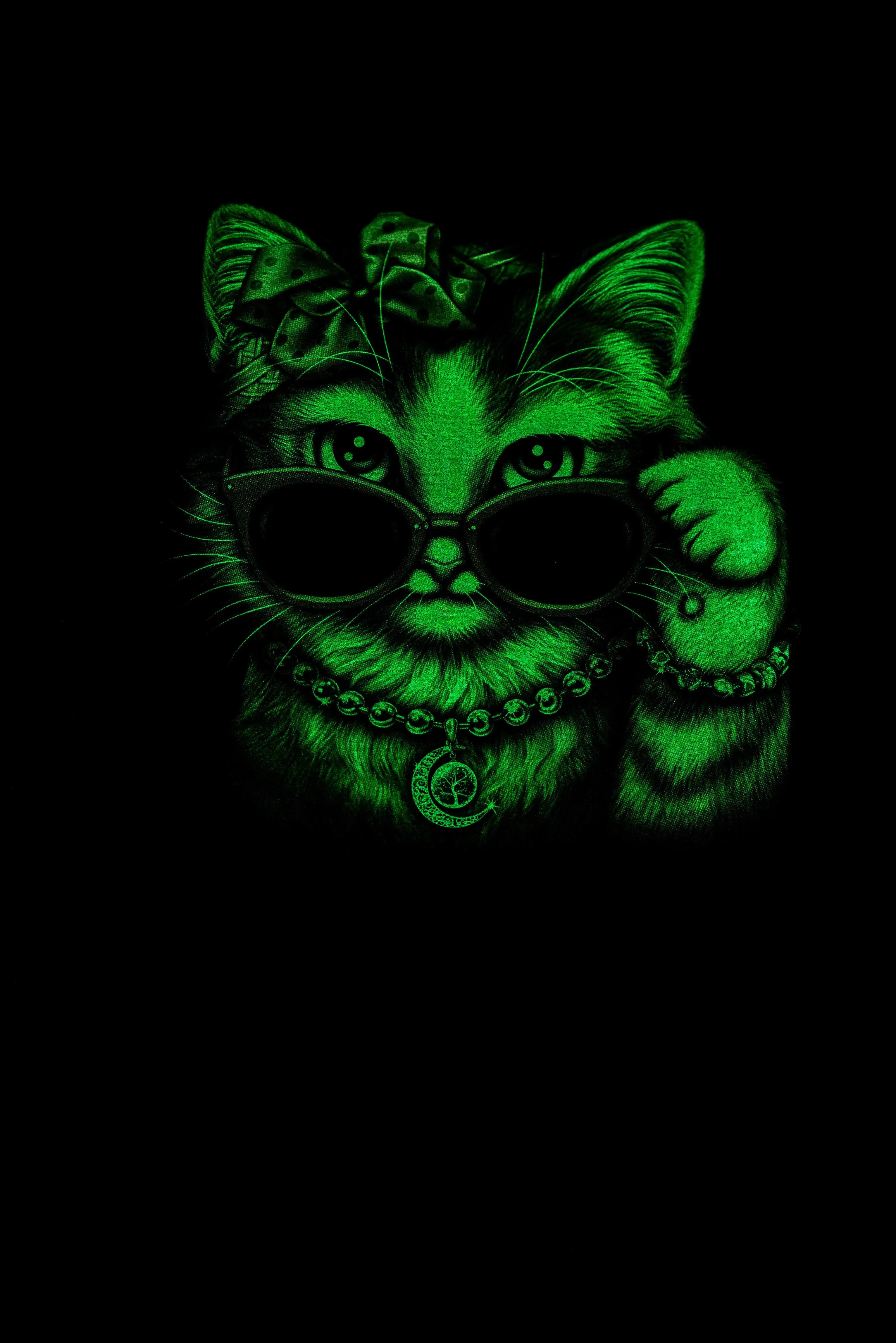 T-shirt 3D GLOW IN DARK HIGH QUALITY animal Printed unisex Tees